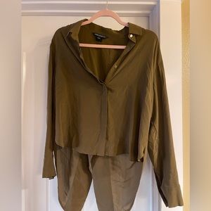 French Connection 100% Silk Blouse